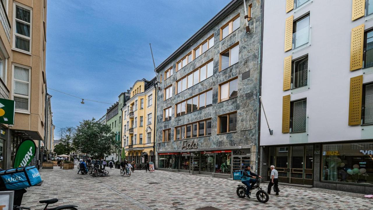 Nice Studio Apartment On A Pedestrian Street Helsinki Exterior foto